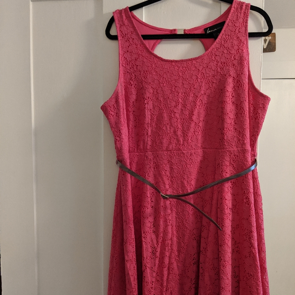 Lane Bryant Lace Skater Dress